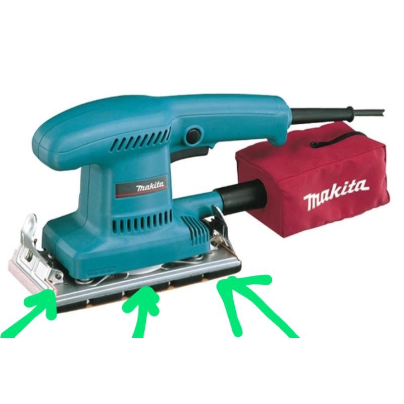 MAKITA Delta-Schleifplatte Klett B-65115