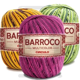 Barbante Barroco Multicolor 200g