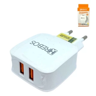 Fonte Carregador Hrebos Super Rapido Dual USB 3.1a