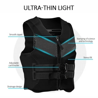 Segurança Da Água Neoprene Premium Adulto Colete Salva-Vidas Esqui Wakeboard Float