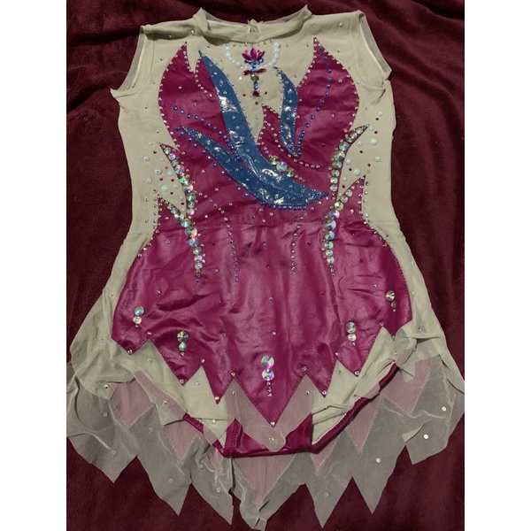Collant ginástica rítmica infantil | Shopee Brasil