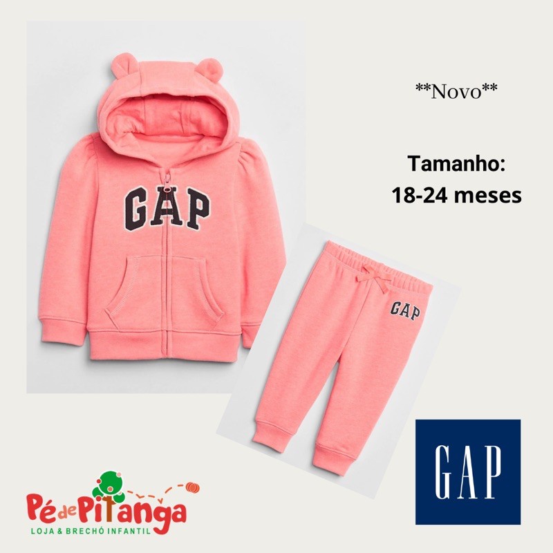 Conjunto moleton gap store infantil