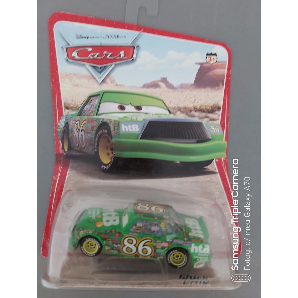 Cars Disney Pixar Chick Hicks 86 Escala 1.55 Lacrado Novo