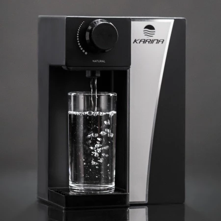 Filtro de Água Natural Preto Purificador de Água Não Elétrico