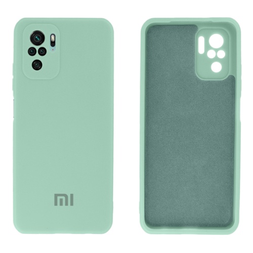 Capinha Case Silicone Xiaomi Redmi Note 10/10s Aveludada Com Logo