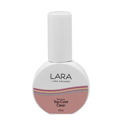 Lara Machado Top coat Clear 12ml finalizador Alongamento Manicure Unha