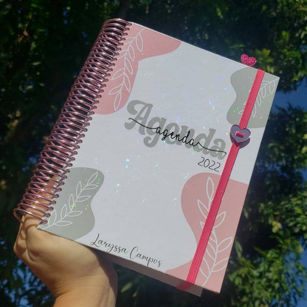 Agenda Anual Personalizada (minimalista) | Shopee Brasil