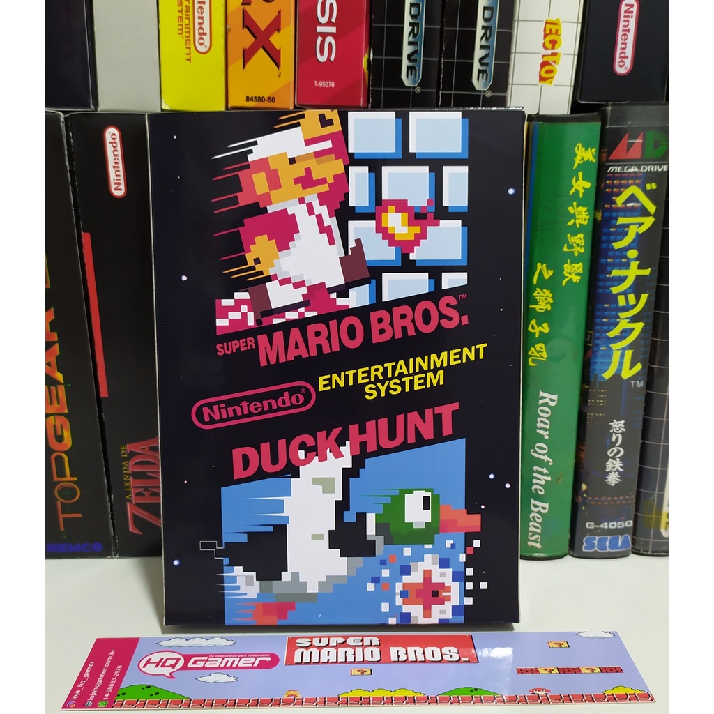 Super Mario Bros - Duck Hunt - Box Traduzida (Nintendinho) NES
