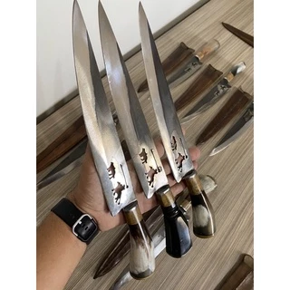 Faca Artesanal de Disco de Arado 9 polegadas para Churrasco, Lida, presente e/ou coleção