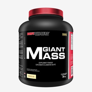 Suplemento em Pó Hipercalórico Giant Mass 3kg - Aumento de Massa Muscular e Peso Corporal – Bodybuilders