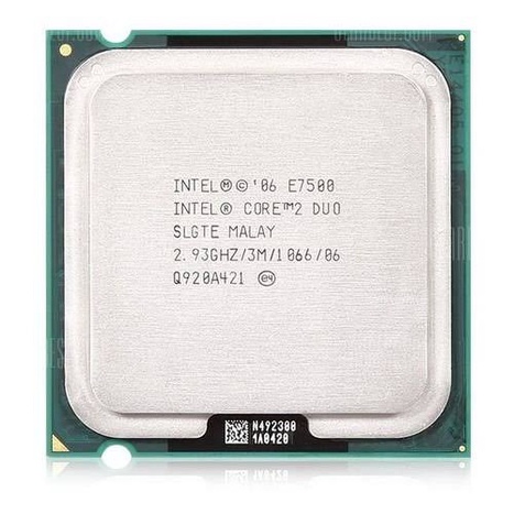 Core2Duo E7500+Coolerbox | Shopee Brasil