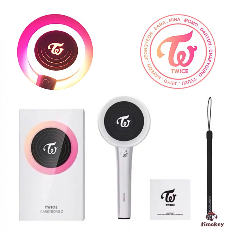 K Pop Twice Lightstick Ver.2 Candy Bong Z Iluminação luminosa em bastão