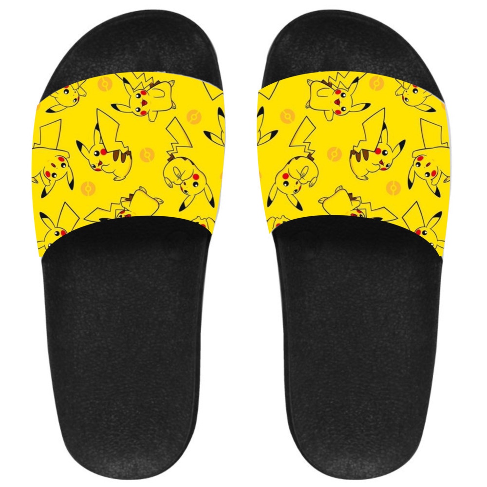 Chinelo Slide Masculino Estampa Pikachu | Shopee Brasil