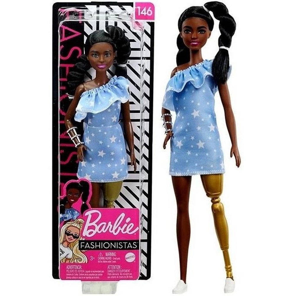 Boneca Barbie Fashionistas Morena C 2 Roupas E Acessórios
