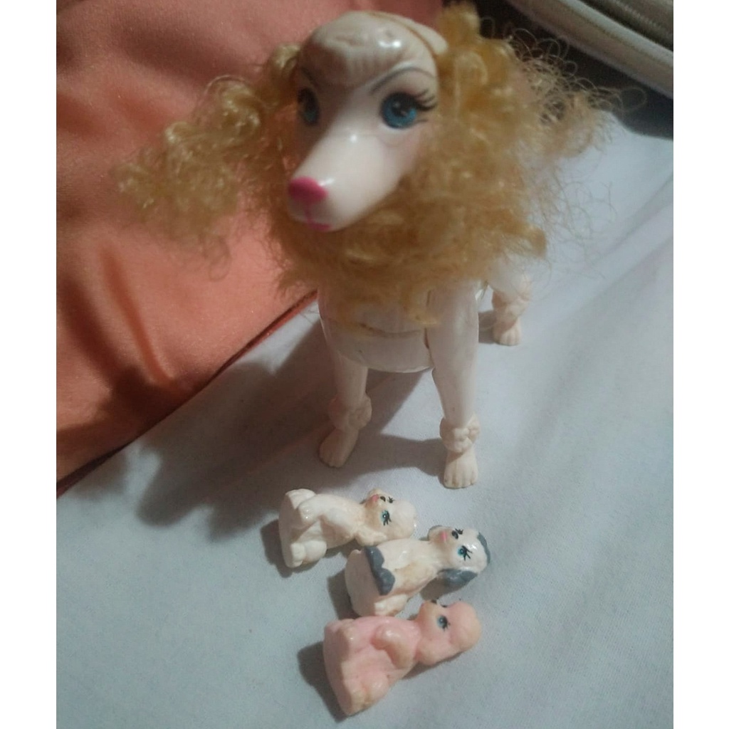 Cachorra da barbie gravida