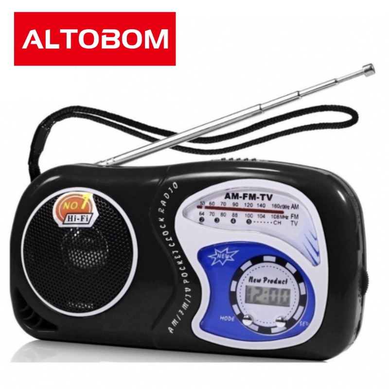 Radinho Port Til De Pilha Am Fm Radio De Bolso Af Shopee Brasil