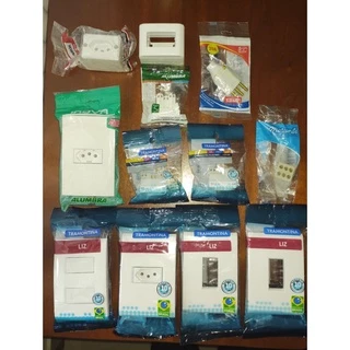 Kit material elétrico Tramontina / alumbra