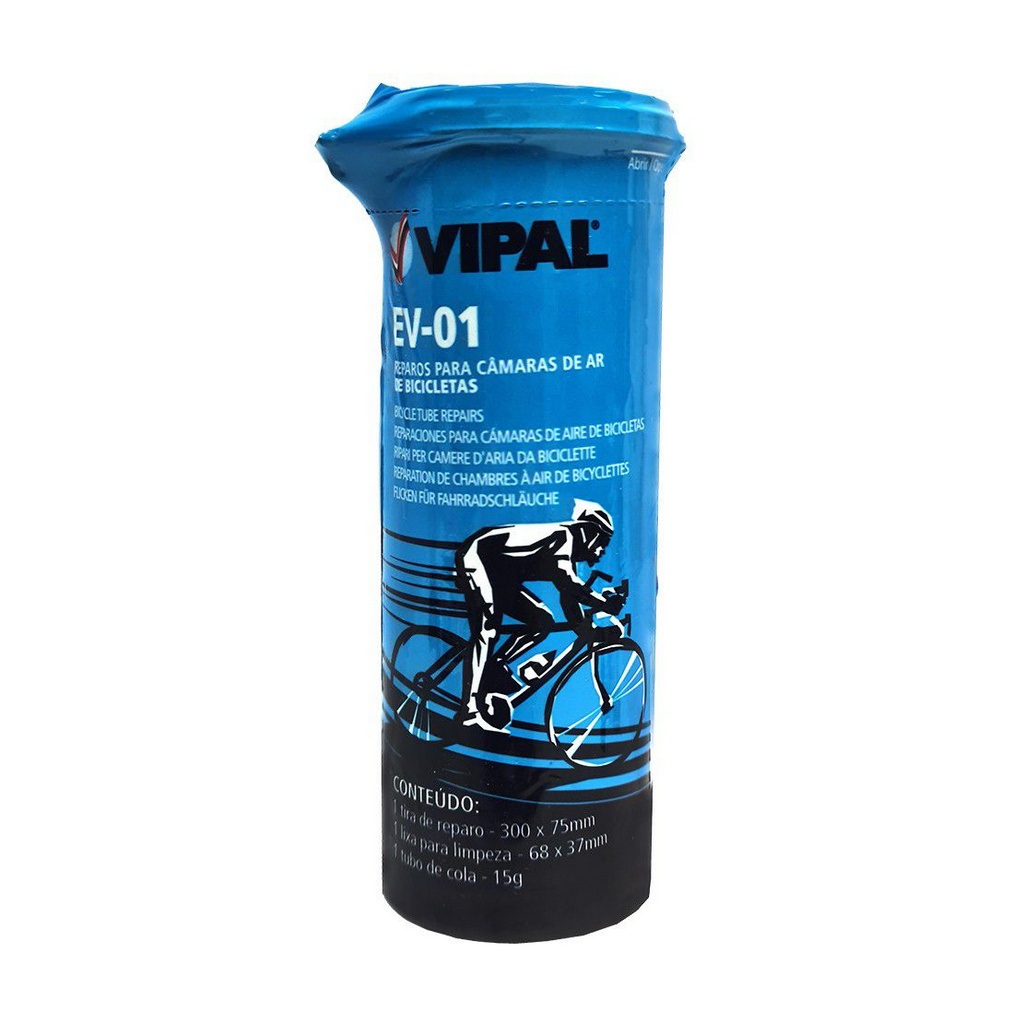 Kit Reparo para câmara de ar De Bicicletas Vipal | Shopee Brasil