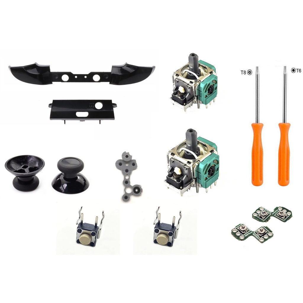 Botão Rb/lb + Kit De Reparo P/ Controle Xbox One S Ou Slim | Shopee Brasil