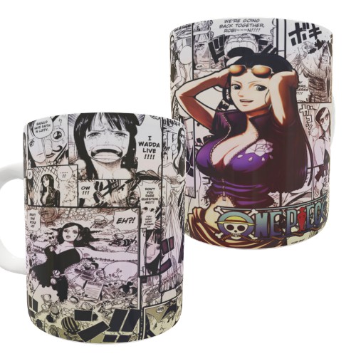 Caneca personalizada- Nico Robin One Piece Luffy