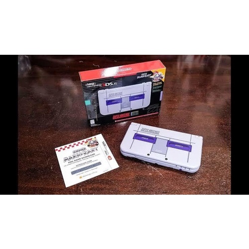 New Nintendo 3DS XL SNES Edition - Condição SEMI NOVO