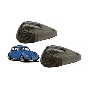 PAR DE LENTE PISCA DIANTEIRA FUSCA 1300/1500 FUME em Oferta na Shopee