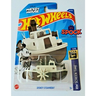 Hot Wheels 2022 Disney Steamboat ( Mickey)