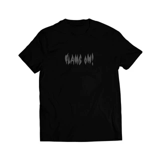 camiseta VLONE flame preta