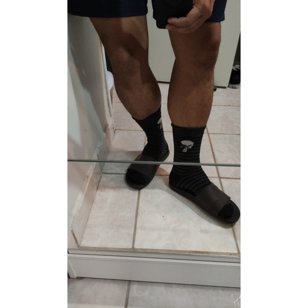 Meia Treino Academia marvel - Cano Alto