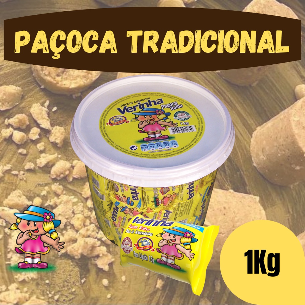  Pacoquinha Tradicional Doce de Amendoim 1008 gr. - 56