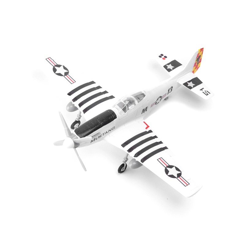 1/48 Mustang P-51 Fighter Modelo 4D Montagem Modelos De Avião