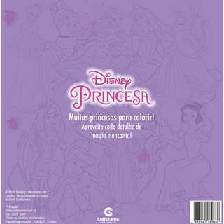 100 Páginas Para Colorir Disney - Princesas - 9786557385746 - Livros na   Brasil