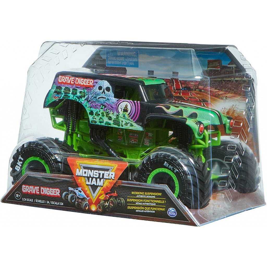Compre Monster Jam - Mega Grave Digger R/C aqui na Sunny Brinquedos.