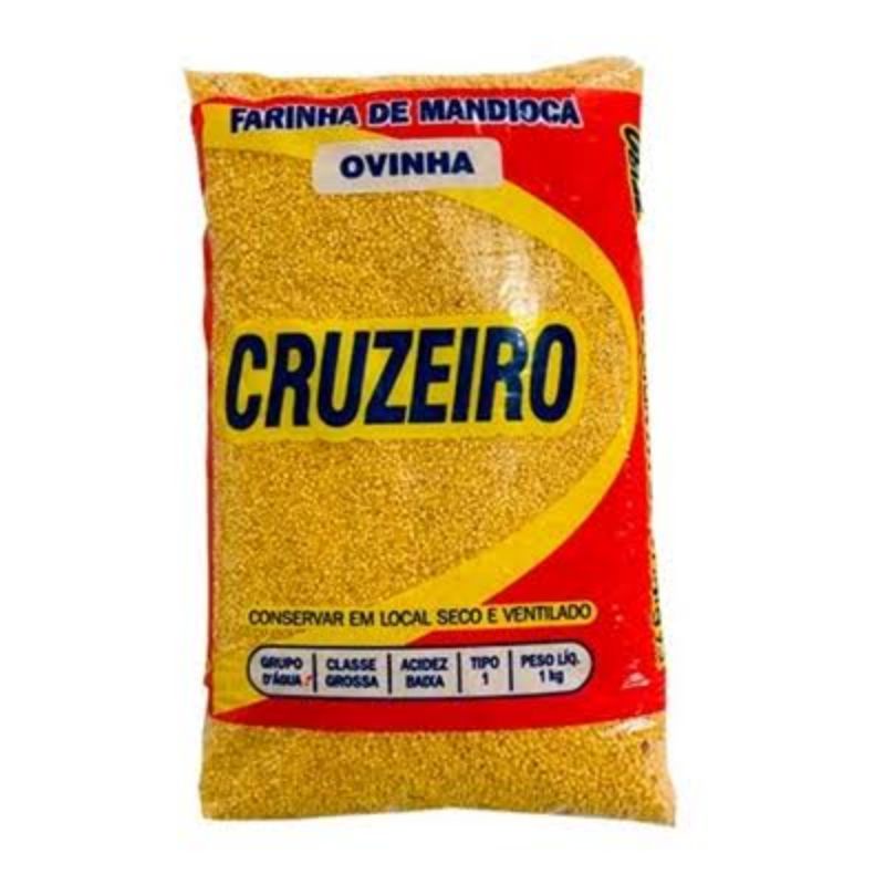 Farinha ovinha cruzeiro original do Amazonas 1 kg Culinária Amazonense ...