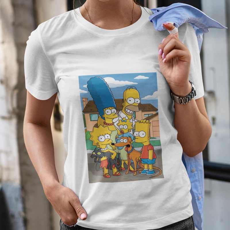 Camisa dos simpsons store feminina