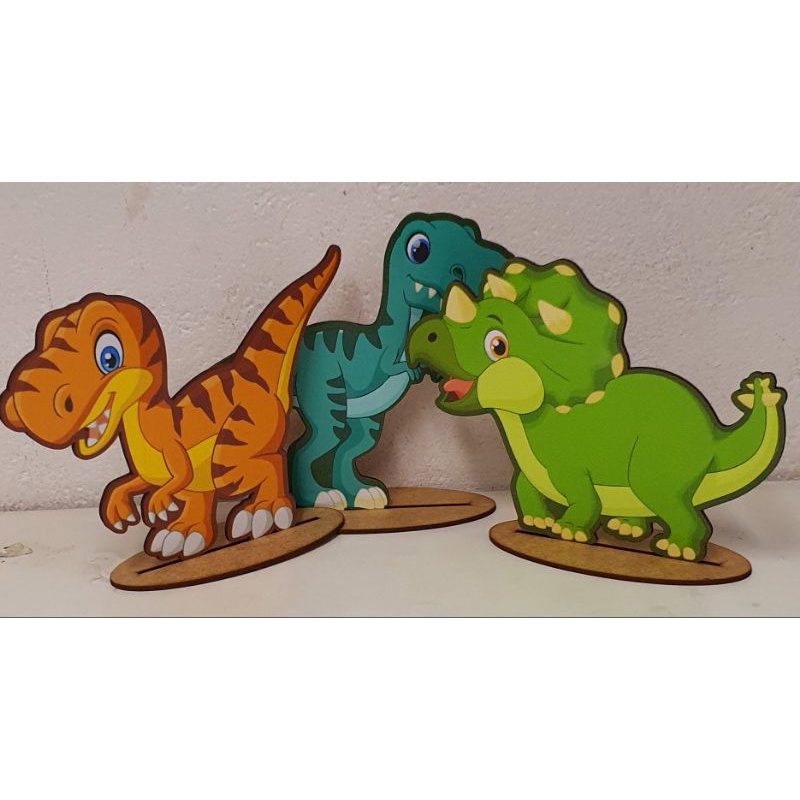 dinossauro baby decoração de festa em mdf