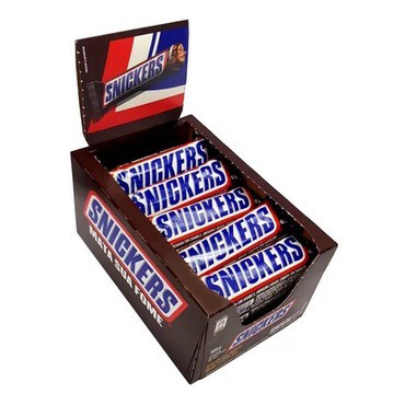 Chocolate Snickers Display Com 20 Unidades 45g | Shopee Brasil