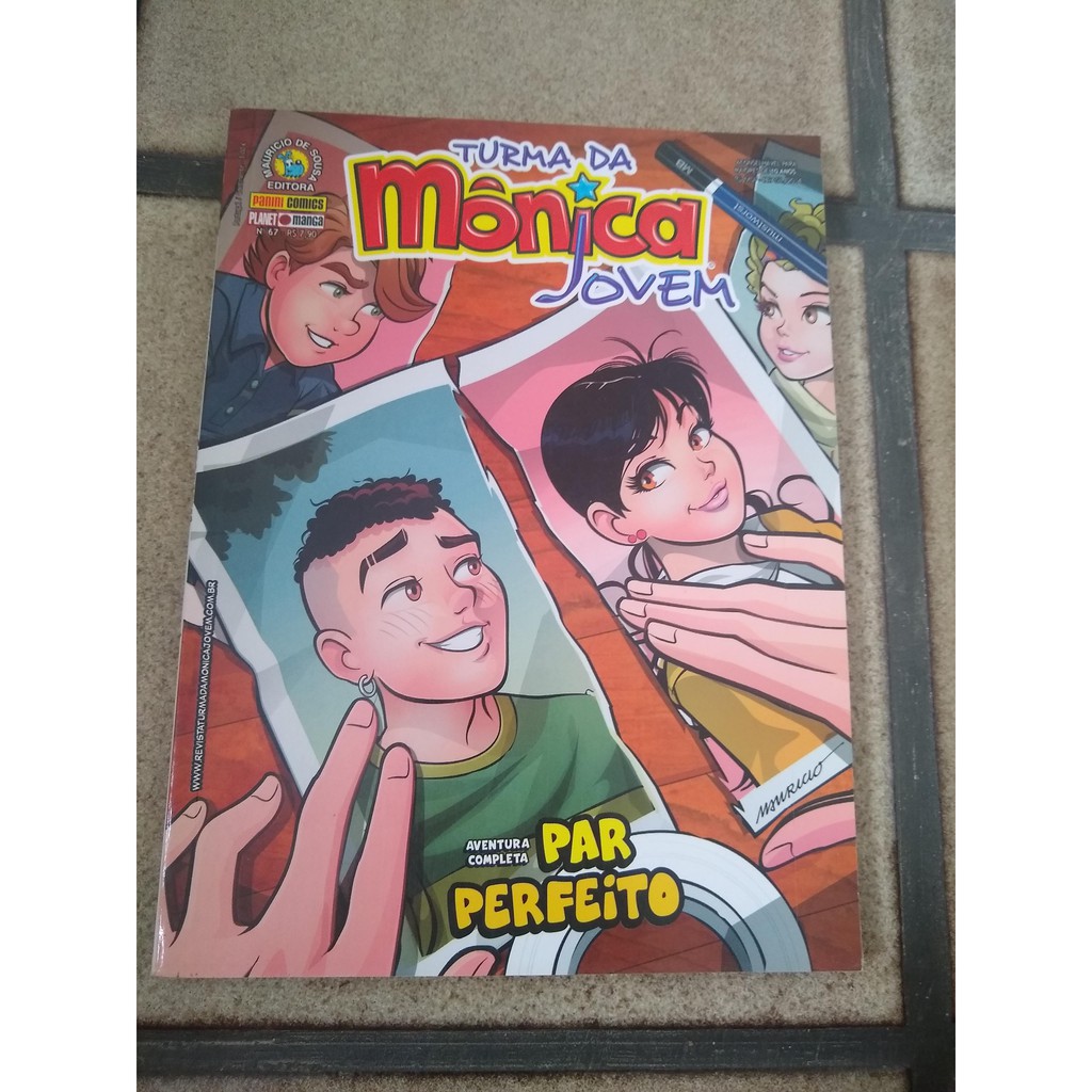 Revista Turma Da Mônica Número 67 Par Perfeito Shopee Brasil