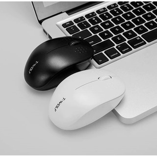 Mouse para computador wireless sem fio preto T-wolf Q4 2.4ghz escritório aula home office
