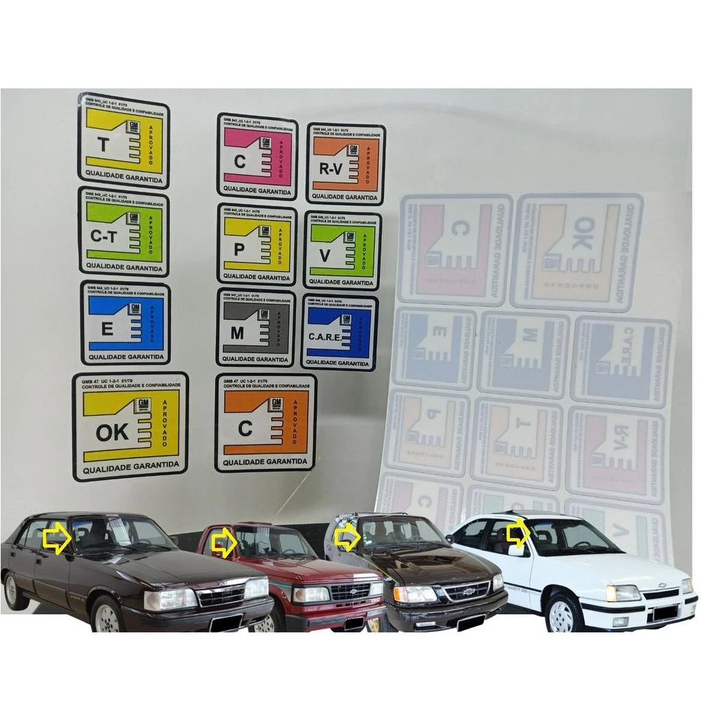 Adesivos Selos Qualidade Garantida