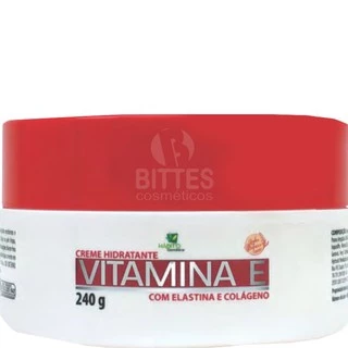 Creme Corporal Hidratante Vitamina E Hábito Cosméticos 240g