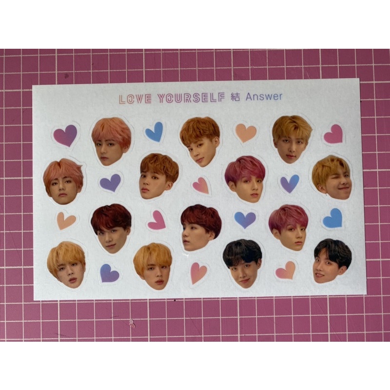 Bts Answer Sticker Pack | Shopee Brasil