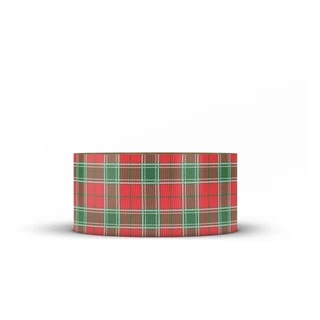 Fita Gorgurão Festa Junina Natal Xadrez Laços Árvore 38mm X 10 Mts N.9