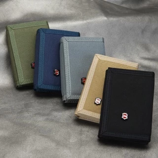 Carteira Masculina De Tecido De Zíper/Bolsa Clássica De Alta Qualidade