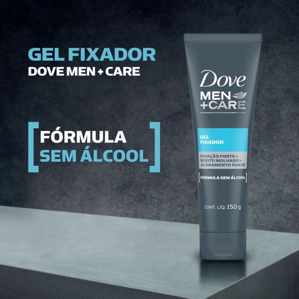 Gel Fixador Capilar Dove Men care Fixa o Forte