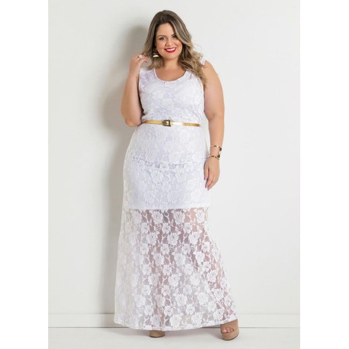 Vestido para pré store wedding plus size