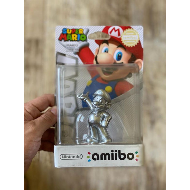 Amiibo Super Mário Silver Edition - Nintendo - #