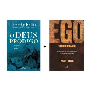 Kit 2 Livros O Deus Pródigo + Ego Transformado | Timothy Keller em Oferta na Shopee
