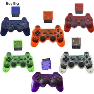 Eccflig 1Set Controlador De Jogo Sem Fio Colorido 2.4GHz Gamepad Joypad Para PS2