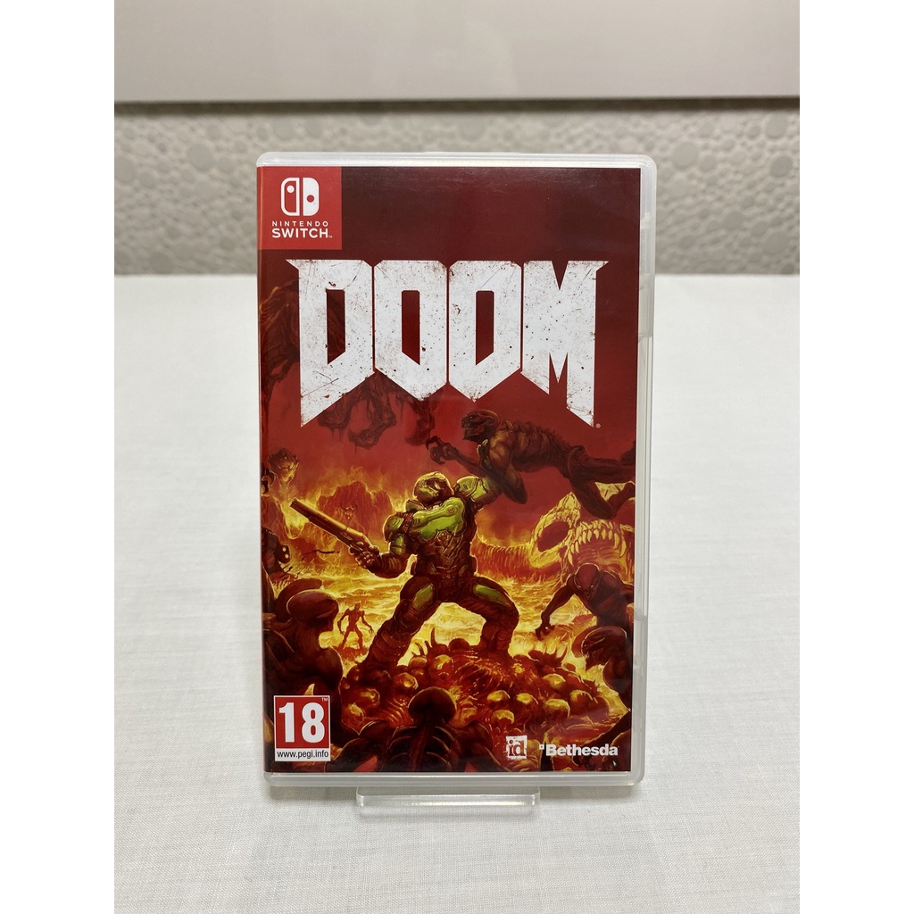 Doom Nintendo Switch Usado Shopee Brasil